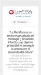 Mobile Screenshot of lametafora.es